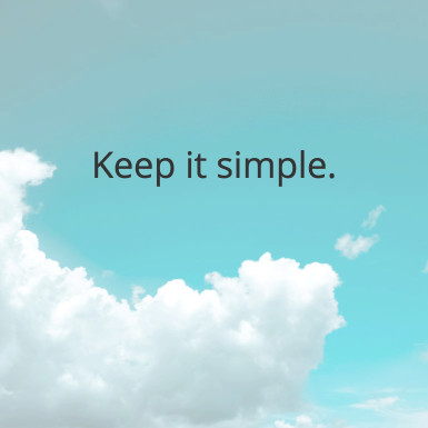 keep-it-simple